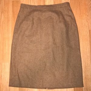 100% wool skirt